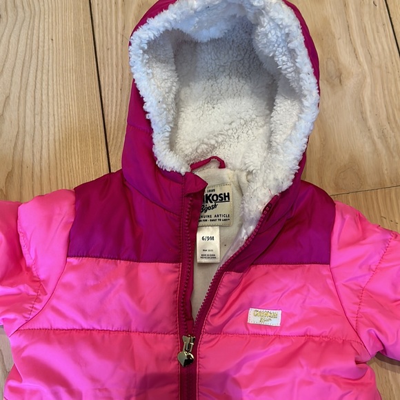 OshKosh B’gosh baby rainbow one piece snowsuit - Picture 5 of 7